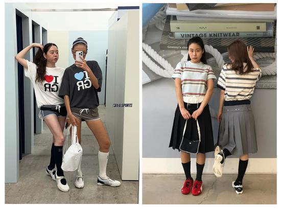 他们怎么都开始放弃厚底鞋，选择越来越薄的薄底鞋(图8)