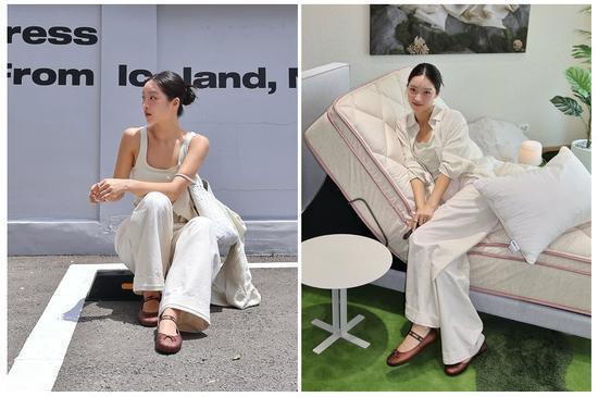 他们怎么都开始放弃厚底鞋，选择越来越薄的薄底鞋(图19)