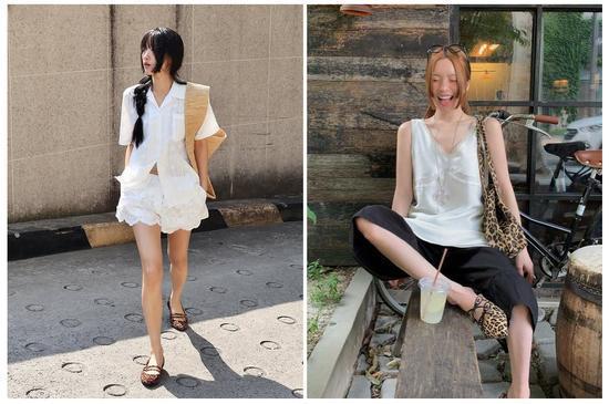 他们怎么都开始放弃厚底鞋，选择越来越薄的薄底鞋(图20)