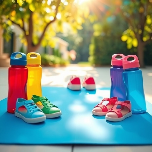校园“补水搭档”实测：为什么儿童水壶+同色系童鞋成了夏季标配？