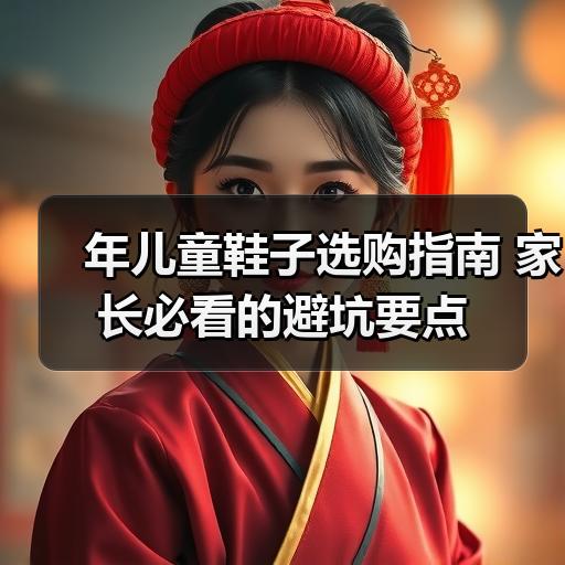 年儿童鞋子选购指南 家长必看的避坑要点
