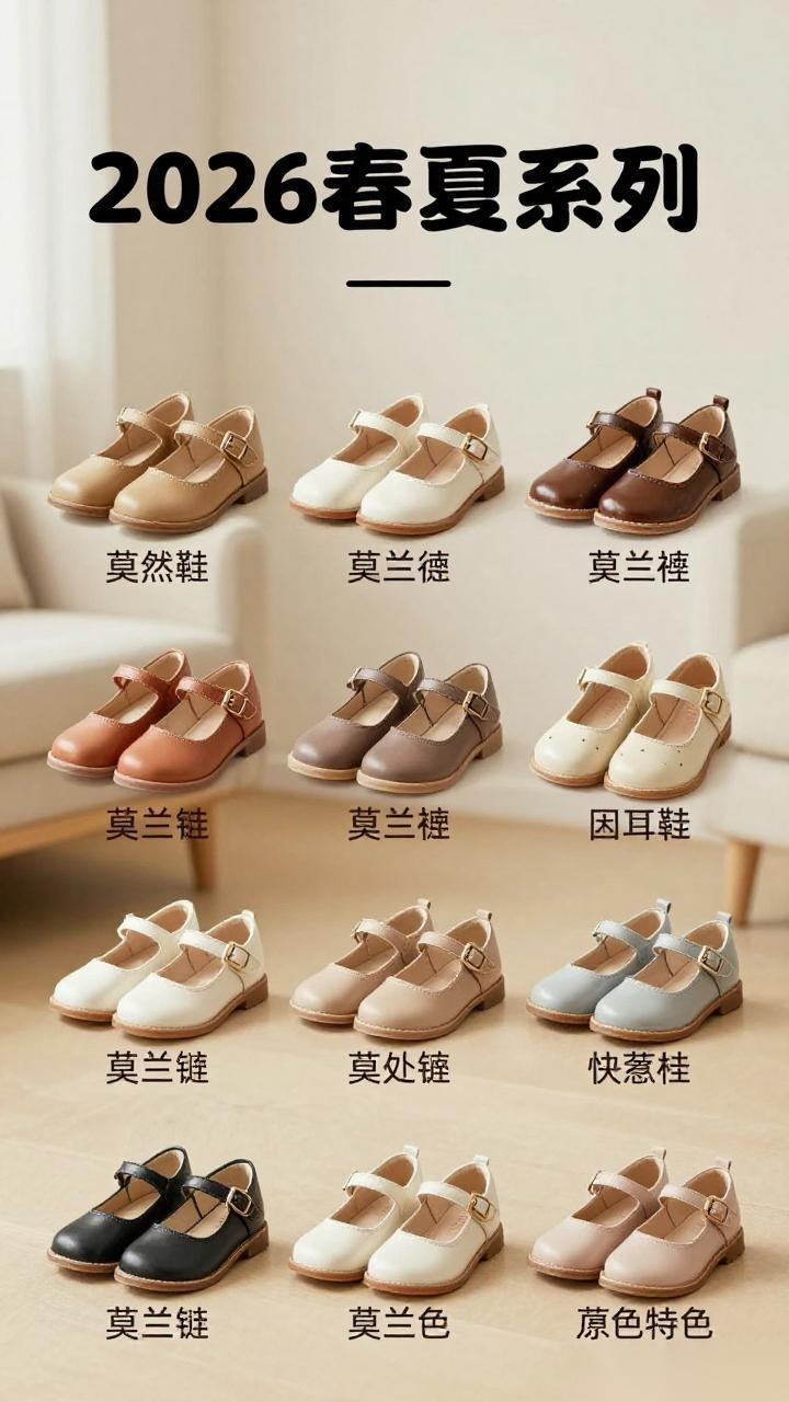 2026春夏童鞋莫兰迪色系全攻略