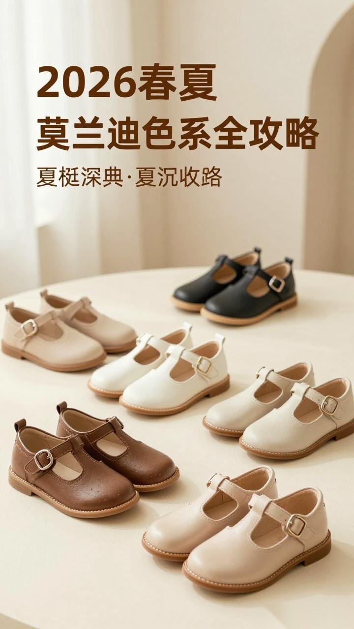2026春夏童鞋莫兰迪色系全攻略