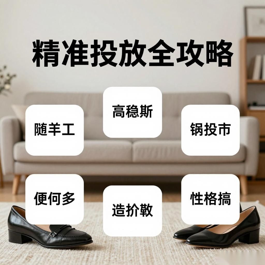 稳稳鞋营销策略｜精准投放全攻略