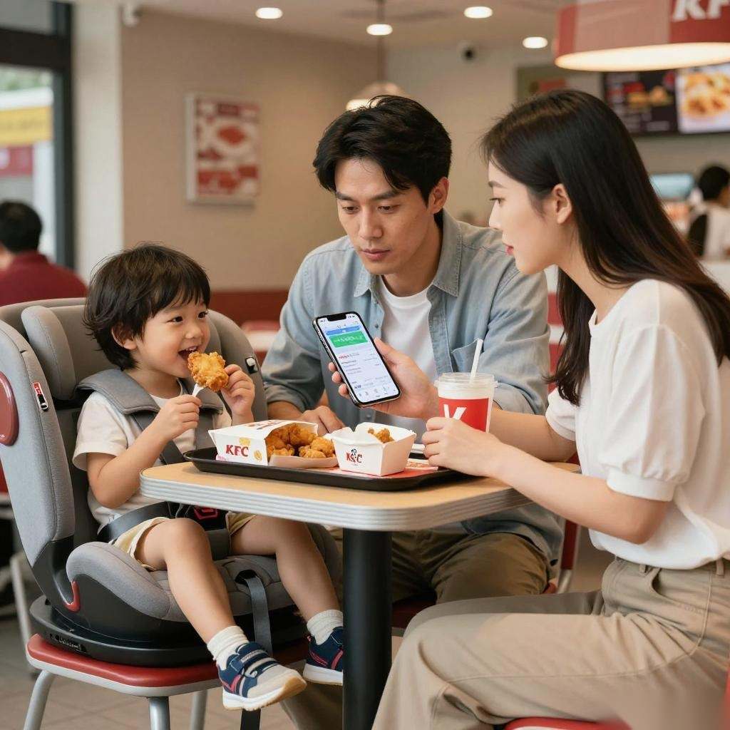 比亚迪KFC合作闪充：9分钟重塑亲子长途旅行体验？