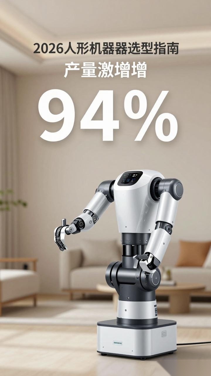 2026人形机器人选型指南：产量激增94%下的明智抉择