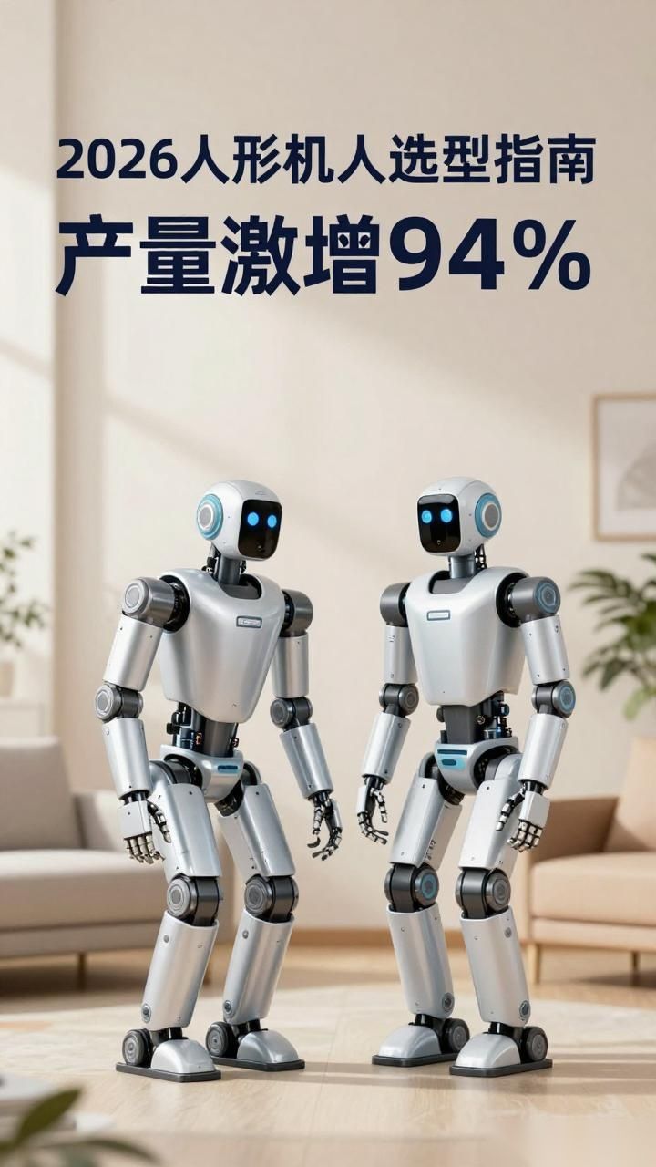 2026人形机器人选型指南：产量激增94%下的明智抉择