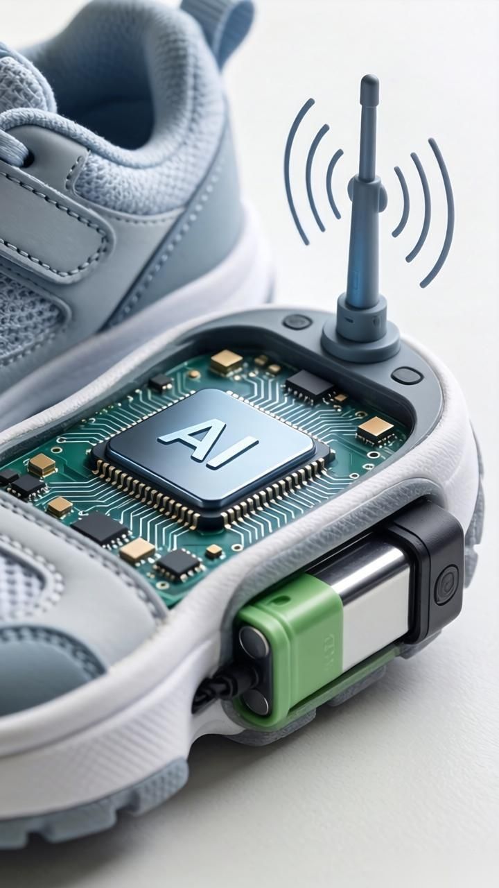 CEF具身智能展区：AI守护童鞋与儿童定位鞋安全对比