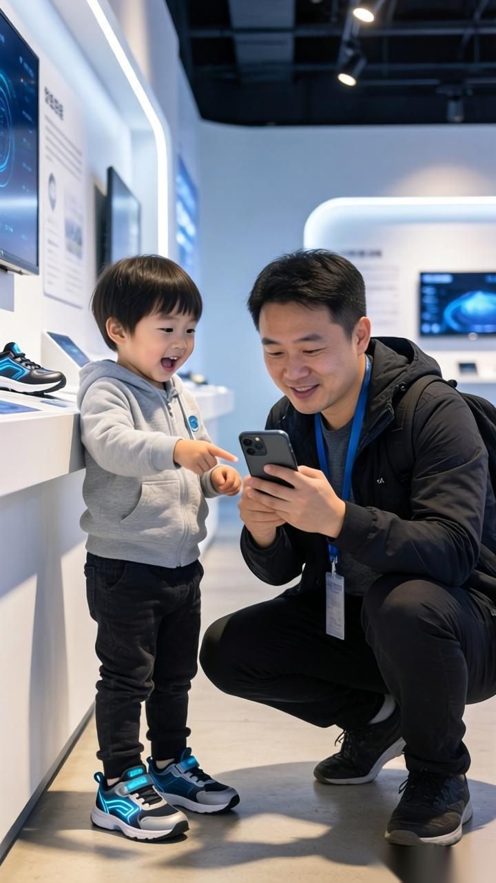 谷歌云大会亮相「科技感童鞋」，舒适与智能完美结合