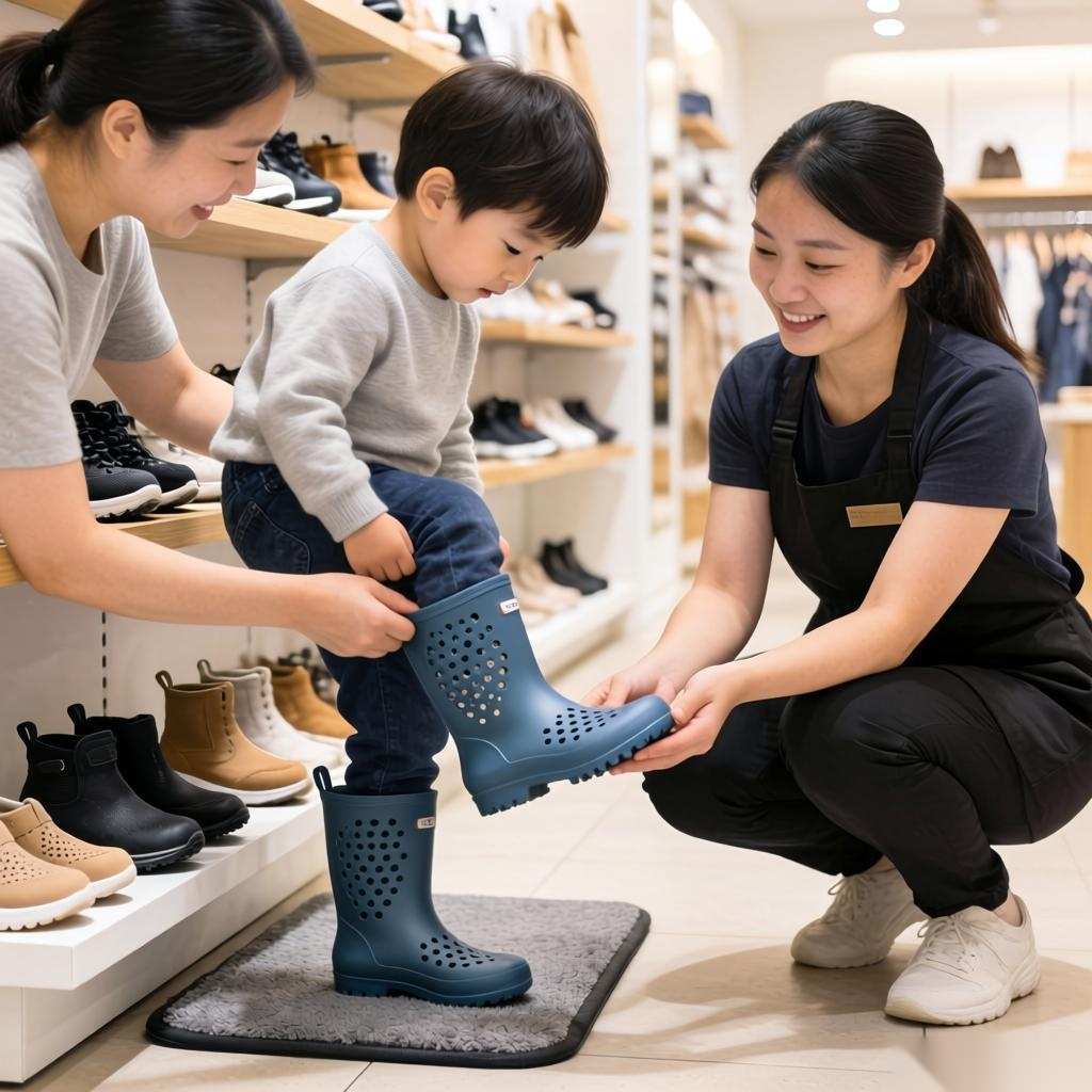 南方雨季必备：透气防滑儿童雨鞋怎么选？