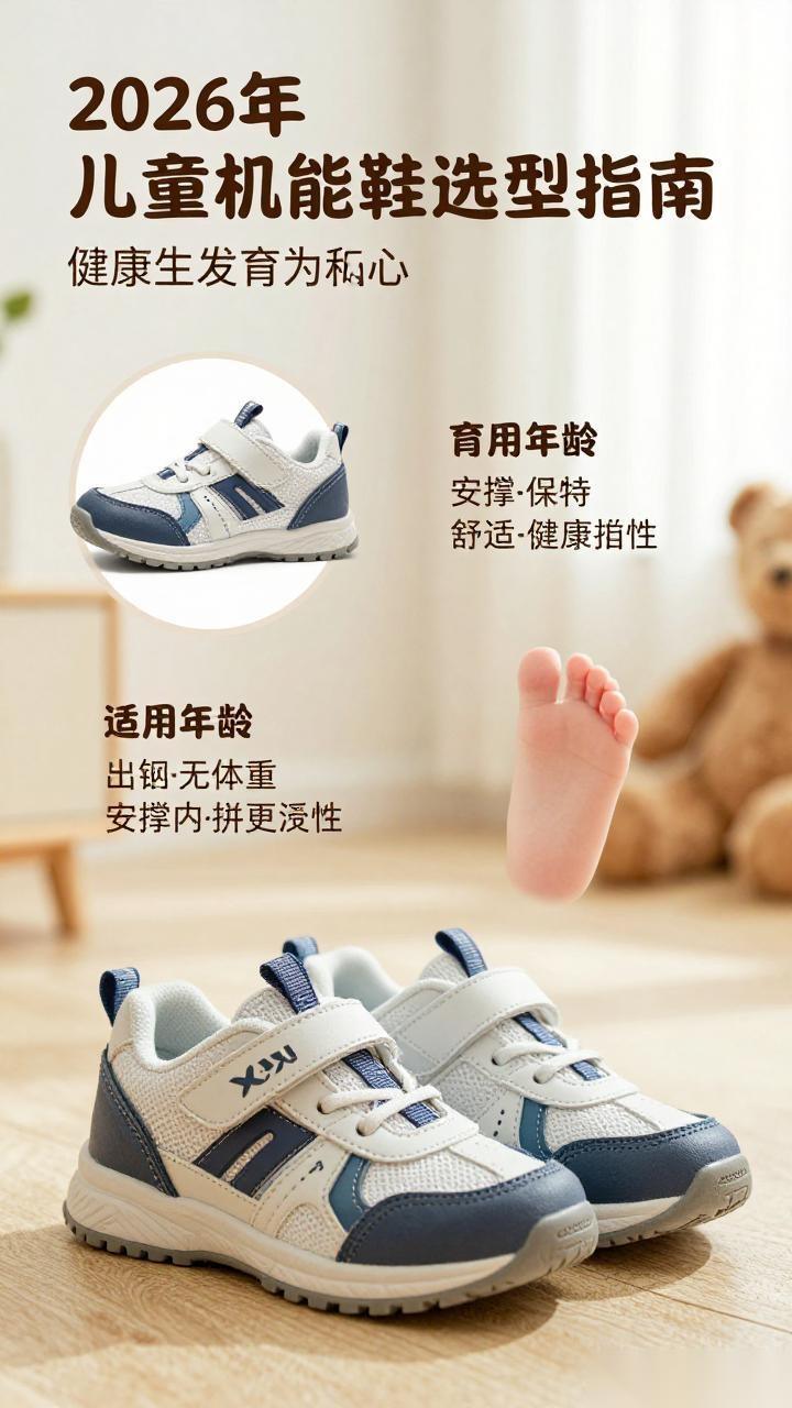 儿童机能鞋选型指南2026,健康发育必备
