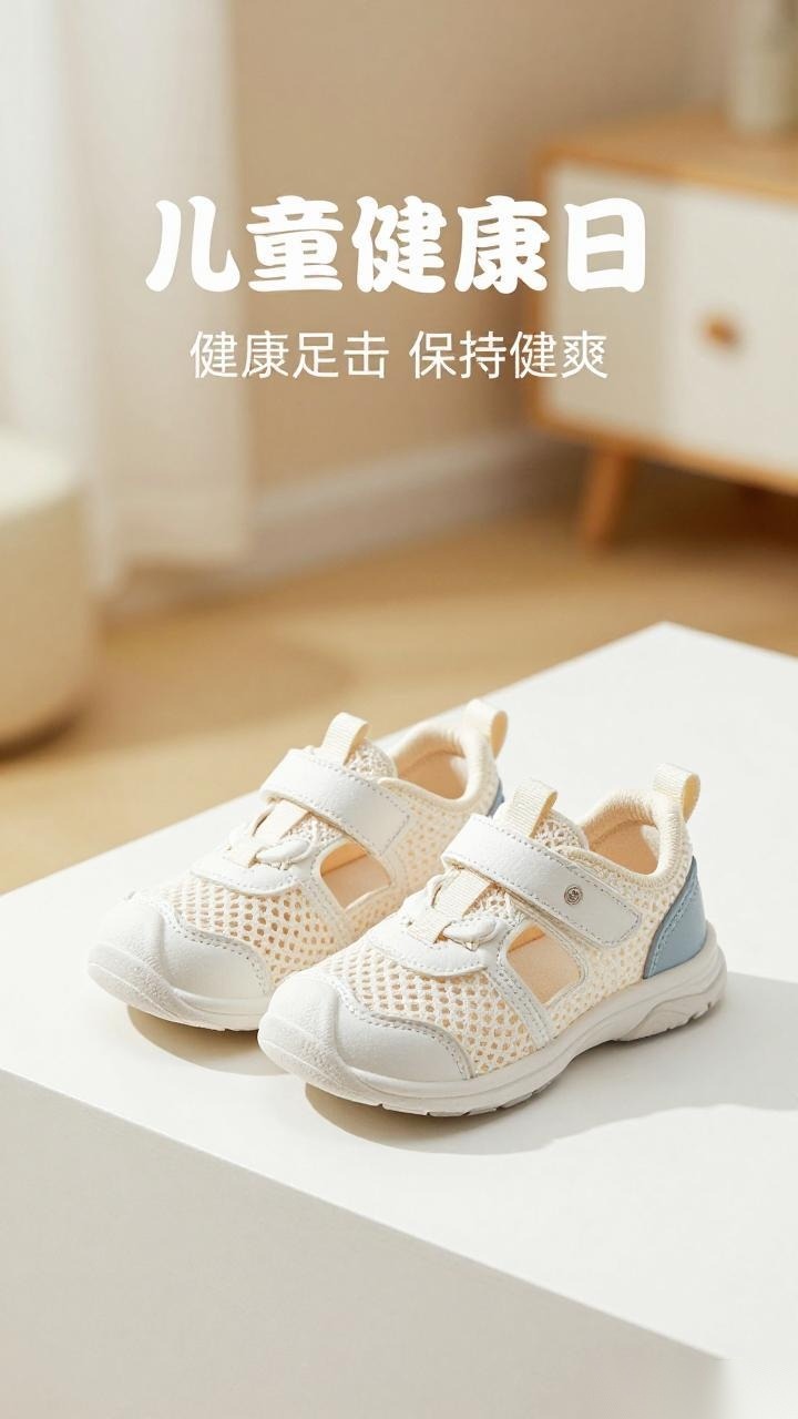 儿童健康日选透气童鞋，避免足部问题！