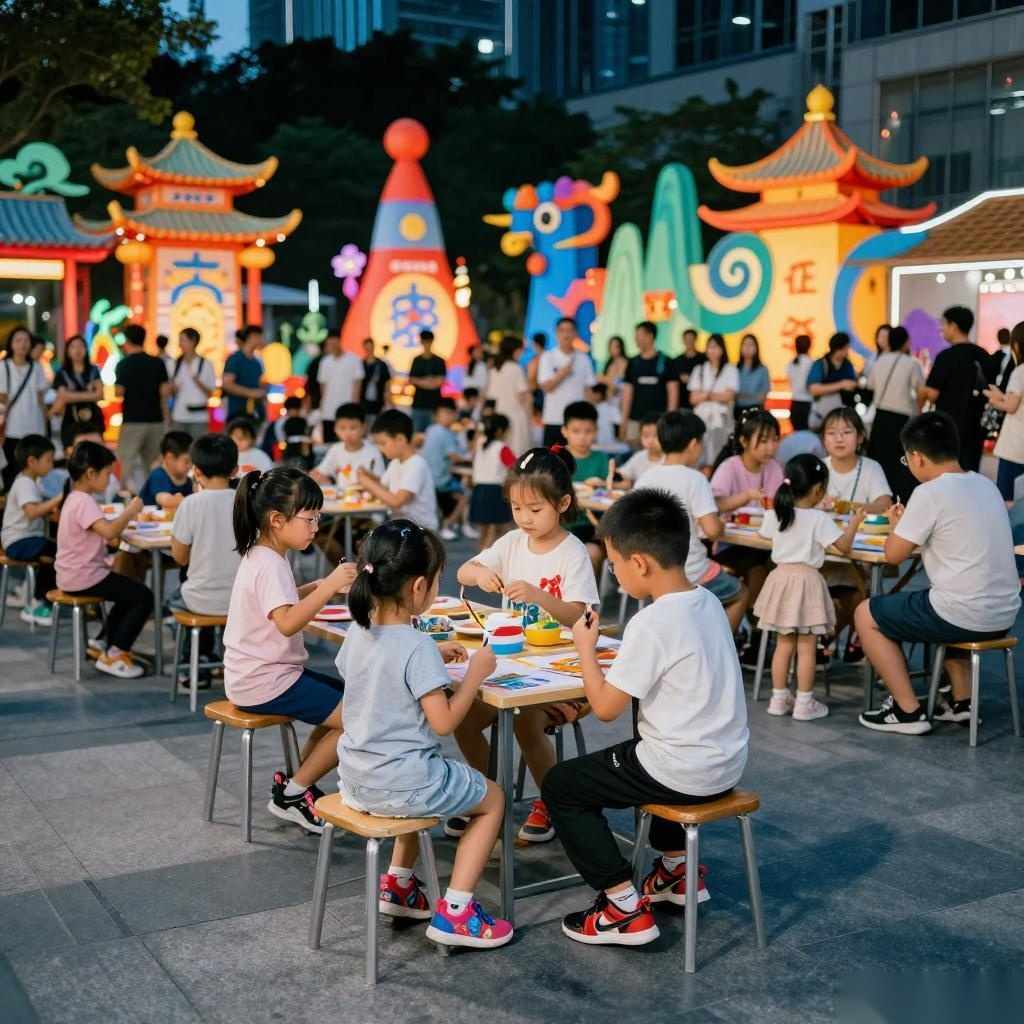 深圳4.17国潮艺术盛典亲子体验潮童鞋