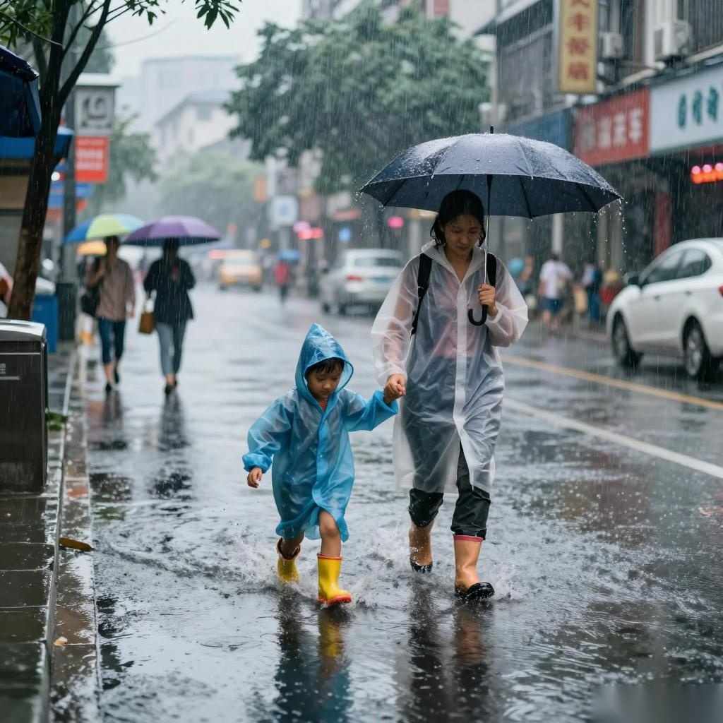 华南暴雨儿童雨鞋怎么选？防水防滑是关键！