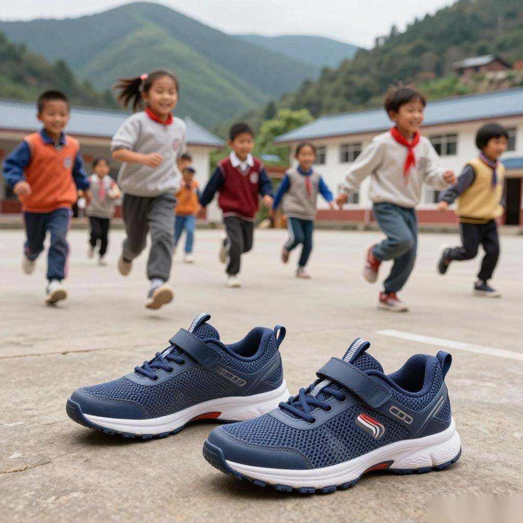 困境儿童新鞋履：蓝天助学公益捐赠童鞋背后的故事