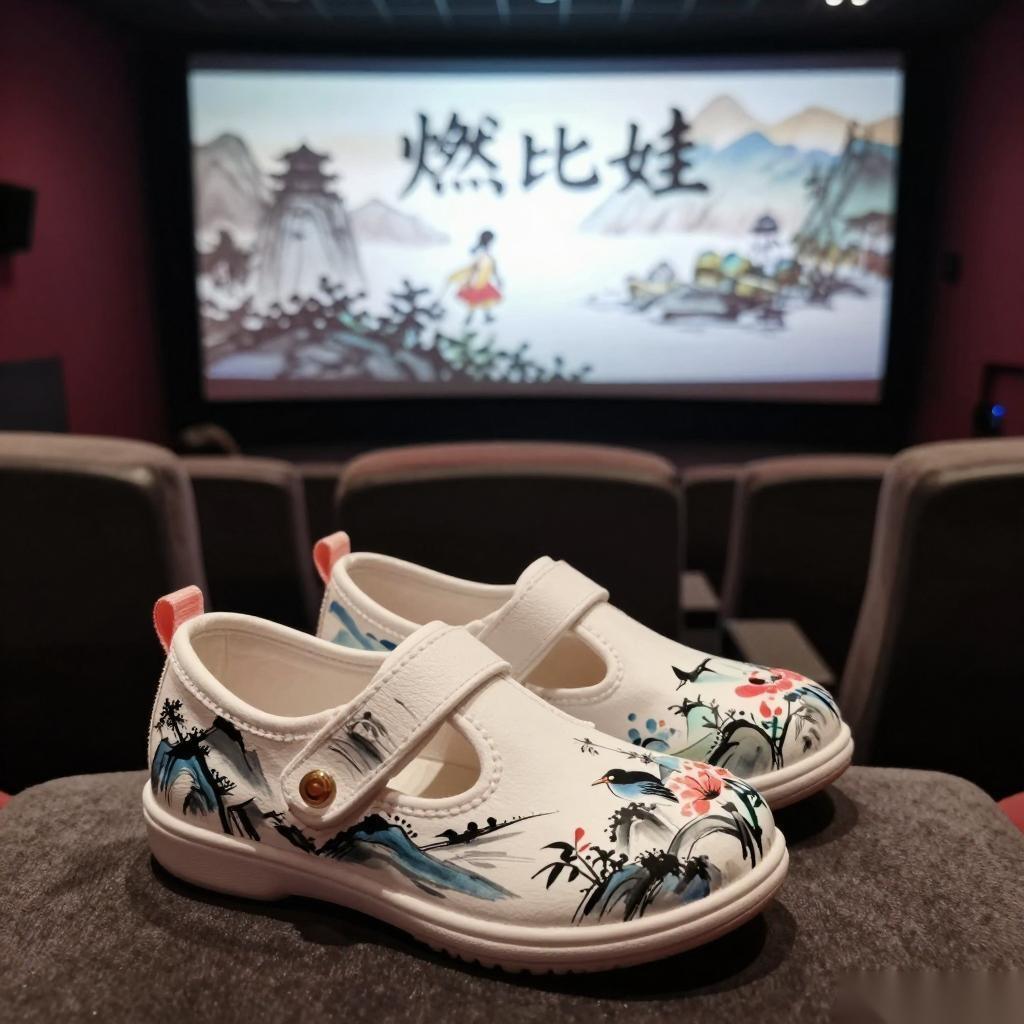 《燃比娃》宣纸手绘童鞋怎么选？亲子观影选型指南