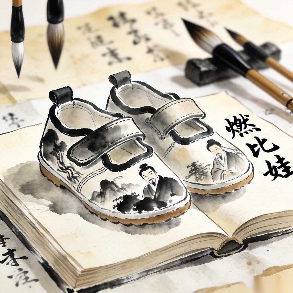 《燃比娃》宣纸手绘童鞋怎么选？亲子观影选型指南