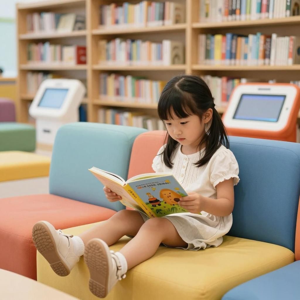 4月20日全民阅读周：静音童鞋助力图书馆打卡