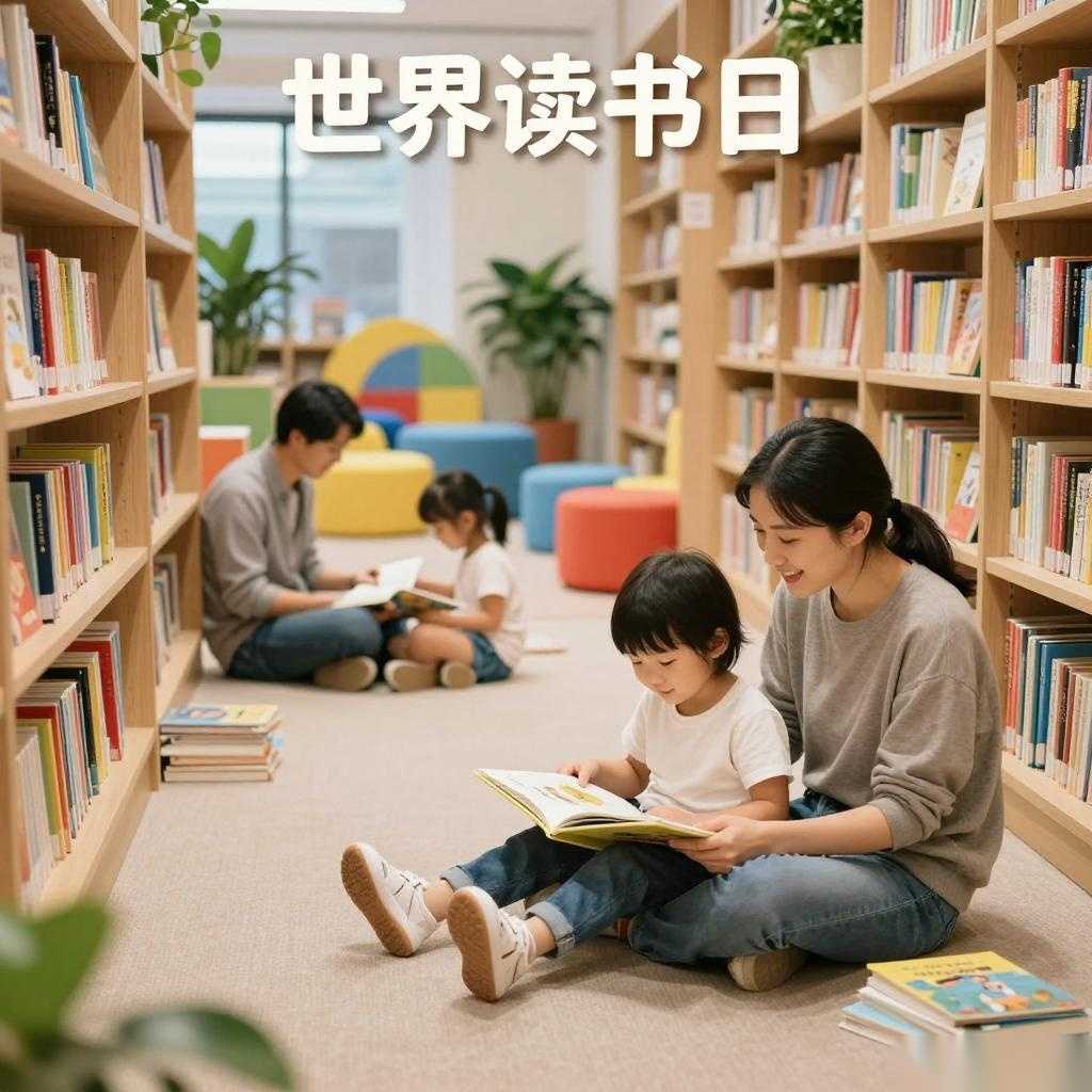 世界读书日亲子阅读：舒适童鞋让长步行不累脚