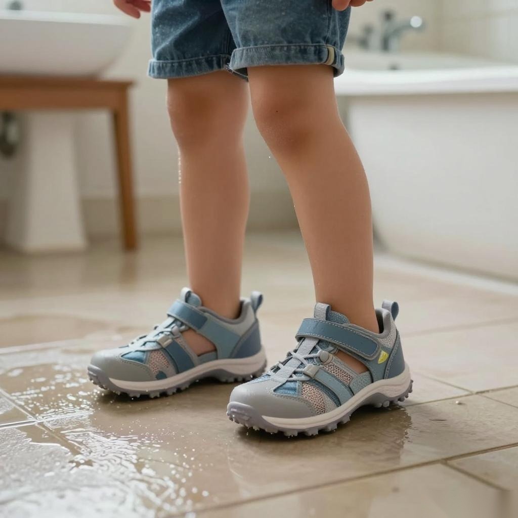 爱国卫生月防滑童鞋怎么选？防滑防摔选型指南