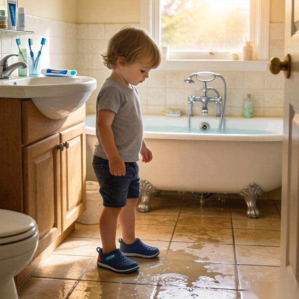 爱国卫生月防滑童鞋：守护孩子安全出行