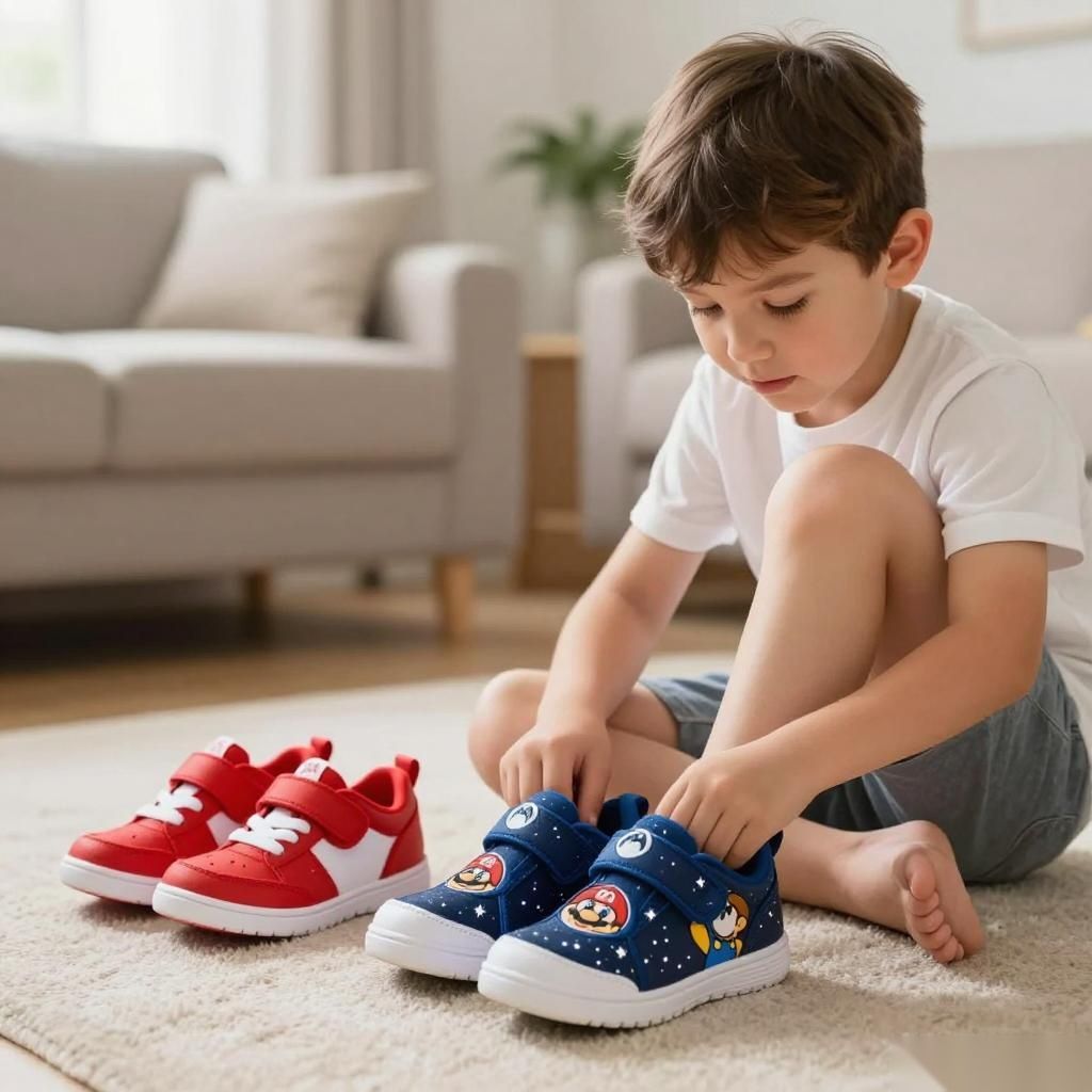 超级玛丽欧童鞋怎么选？材质设计参数全对比