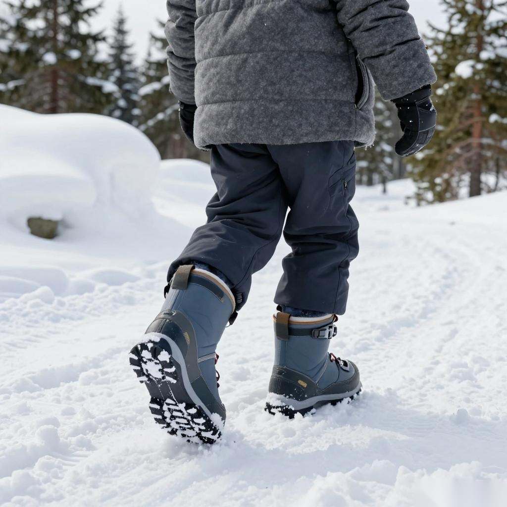 孩子滑雪必备：保暖童鞋与防滑雪地靴怎么选？