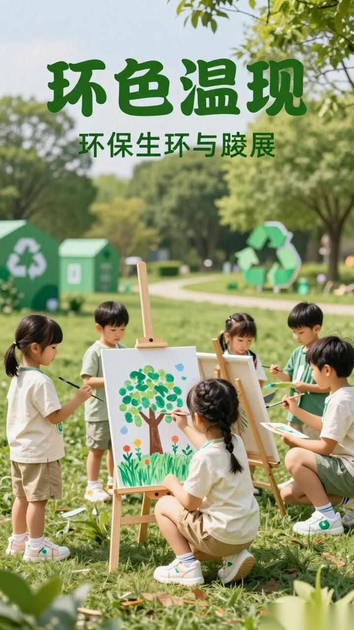 环保童鞋自然绘画展如何赋能生态文明教育