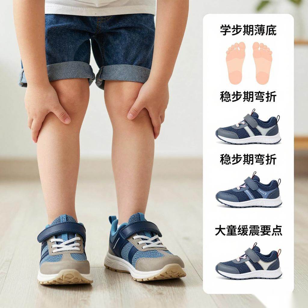 儿童运动鞋怎么选？按龄挑选避坑指南