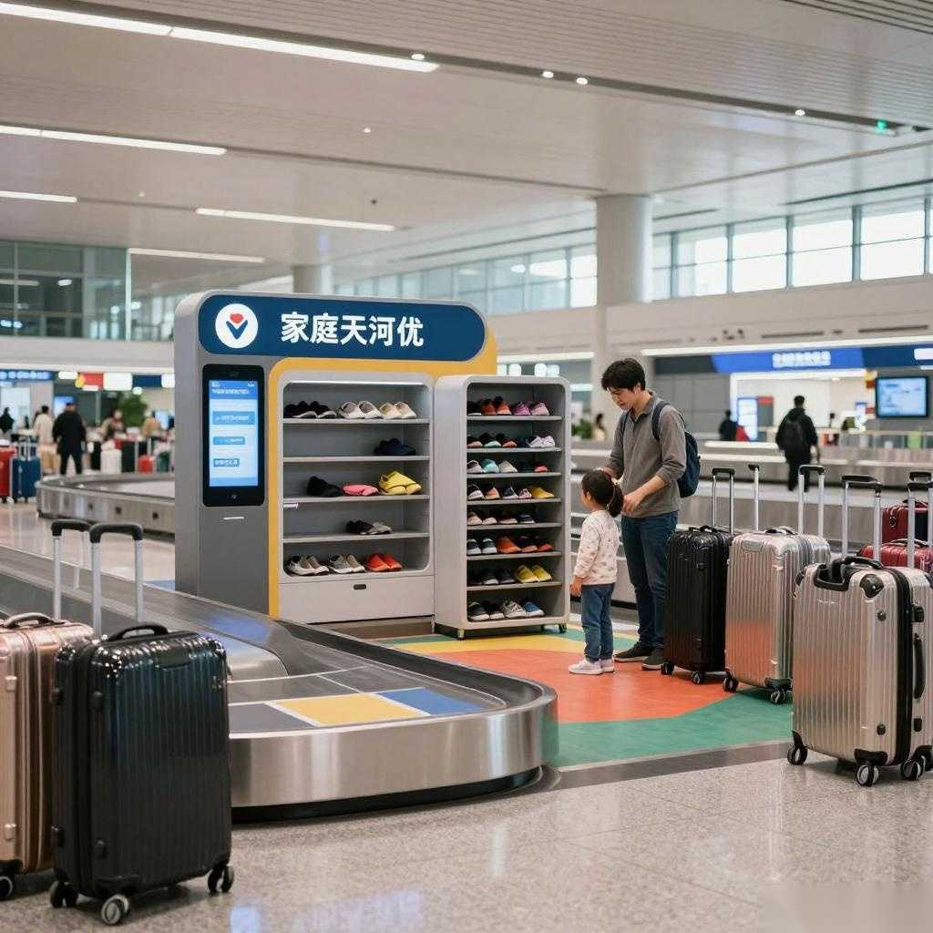 武汉行李箱墙带娃出行攻略:智能童鞋解决丢鞋症结