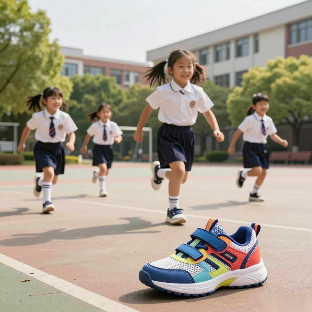 2026新款儿童轻量透气机能运动鞋