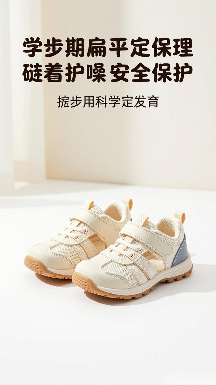 学步期扁平足怎么选机能童鞋？1/3弯折设计推荐