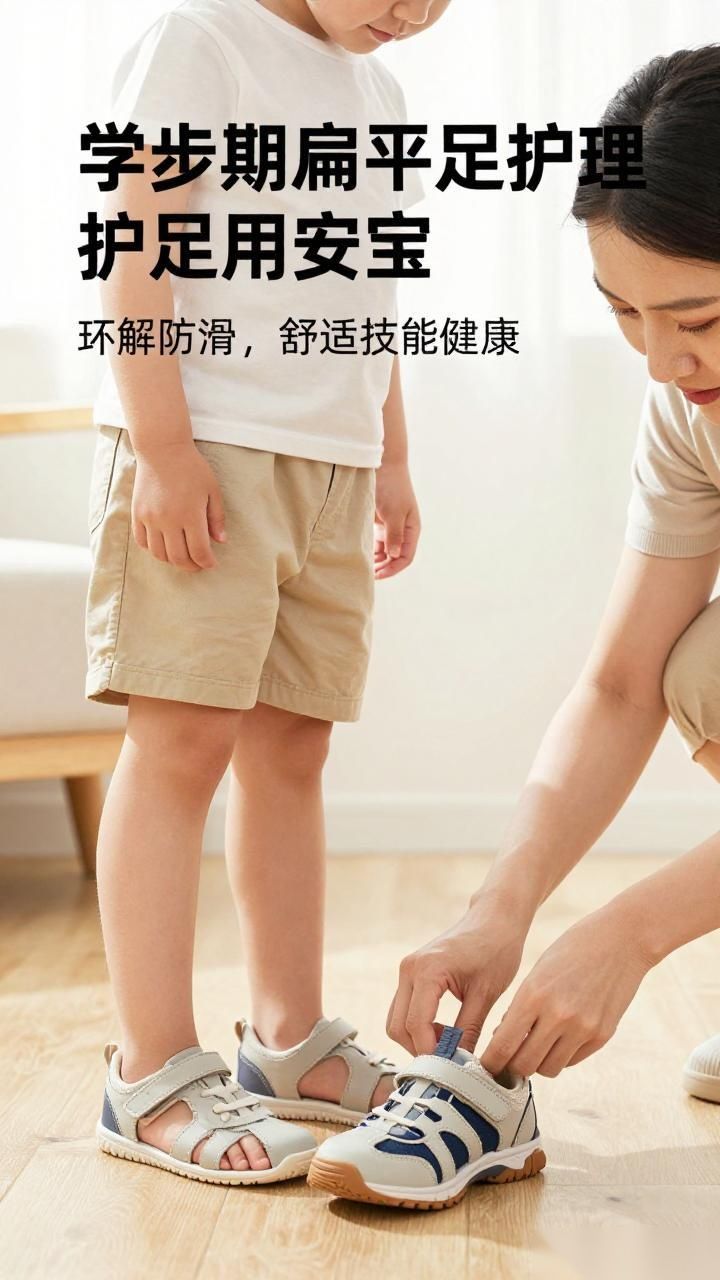 学步期扁平足怎么选机能童鞋？1/3弯折设计推荐