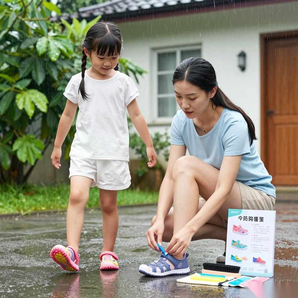 儿童防滑鞋选购与正确使用指南|雨季安全出行全攻略(图2) 儿童防滑鞋选购与正确使用指南|雨季安全出行全攻略