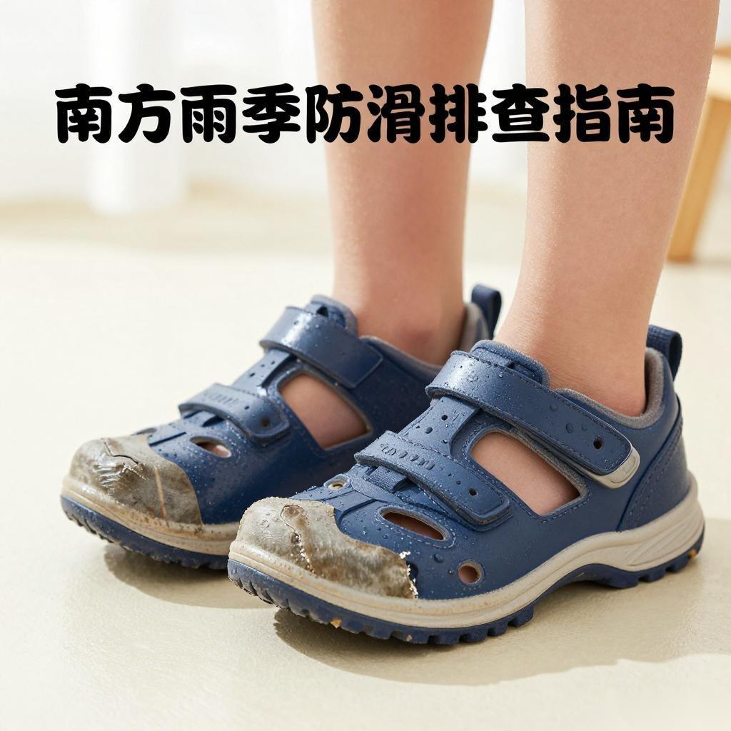 儿童防滑鞋故障排查与保养全攻略|守护雨季出行安全(图2) 儿童防滑鞋故障排查与保养全攻略|守护雨季出行安全