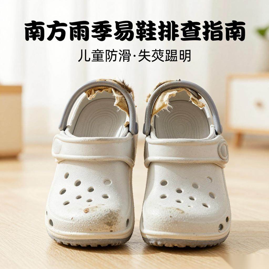儿童防滑鞋故障排查与保养全攻略|守护雨季出行安全(图3) 儿童防滑鞋故障排查与保养全攻略|守护雨季出行安全