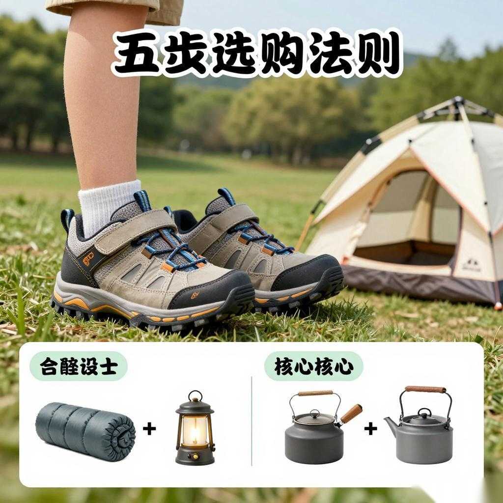 清明亲子出游户外童鞋与露营装备选购指南｜安心长线游攻略