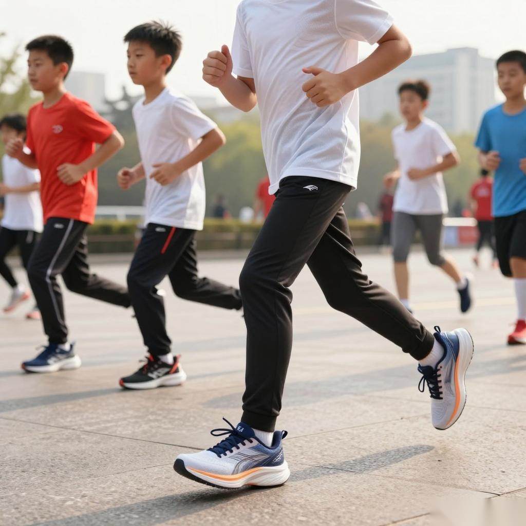 青少年运动鞋选购全攻略:科学缓震与支撑助力孩子安全跑步(图1) 青少年运动鞋选购全攻略:科学缓震与支撑助力孩子安全跑步