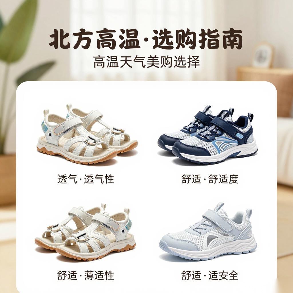 北方童鞋暴晒防护全攻略:防晒凉鞋vs运动鞋怎么选?(图1) 北方童鞋暴晒防护全攻略:防晒凉鞋vs运动鞋怎么选?