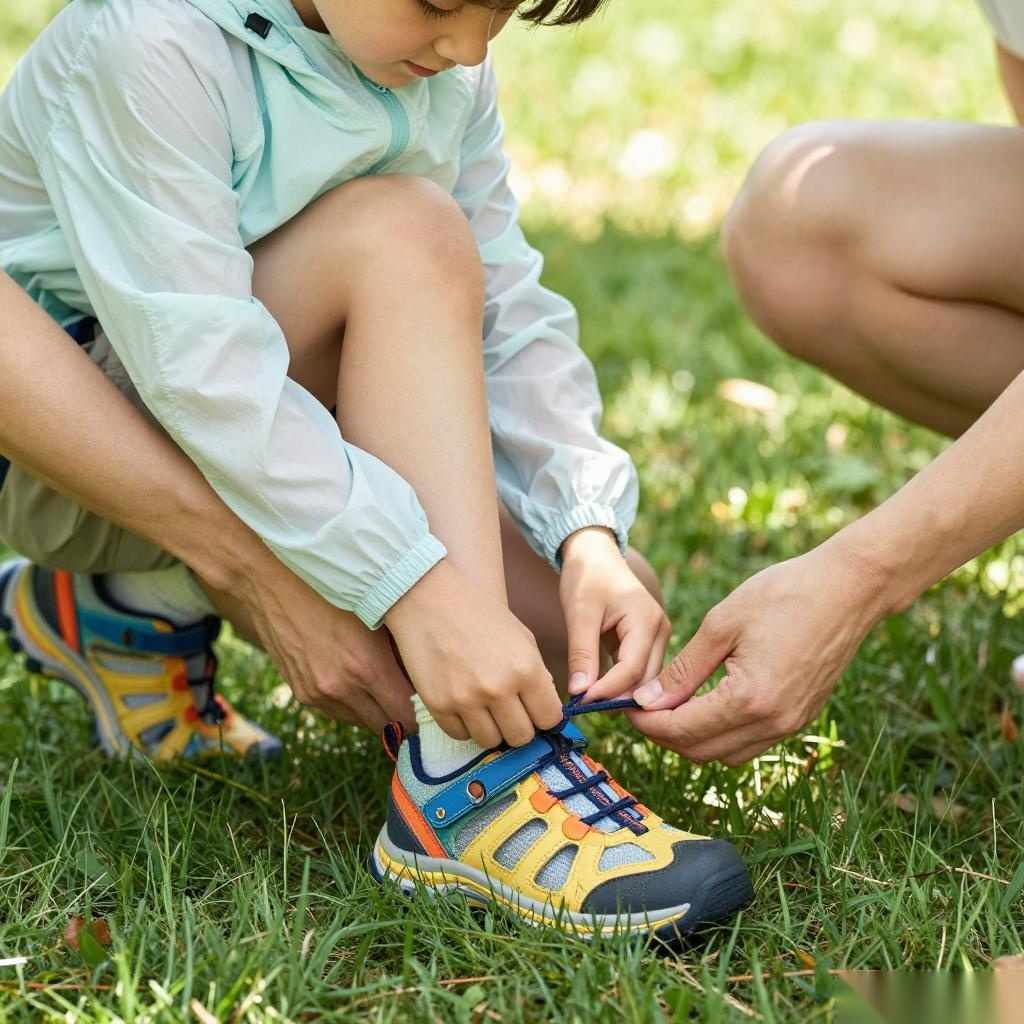 夏日亲子露营必备:户外童鞋的选择与穿搭(图2) 夏日亲子露营必备:户外童鞋的选择与穿搭