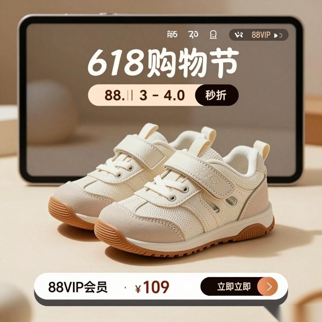 江博士学步鞋618促销活动分析