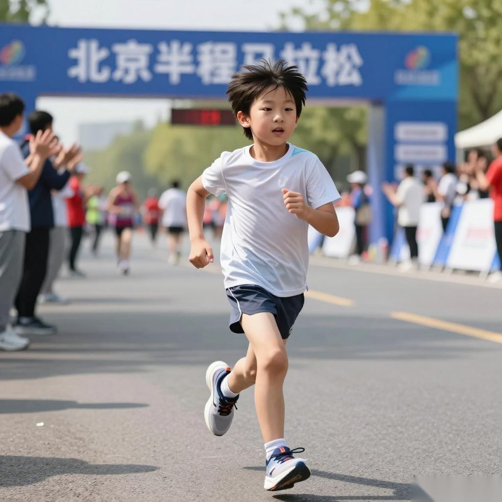 北京半程马拉松4月12日，缓震童鞋怎么选？儿童跑鞋推荐