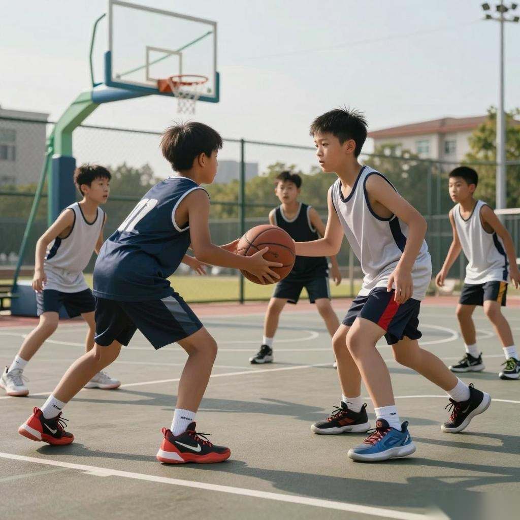 中童大童篮球鞋缓震防护怎么选？实战解析