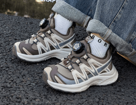 2025 冬季儿童旋转扣加绒运动鞋-第2张图