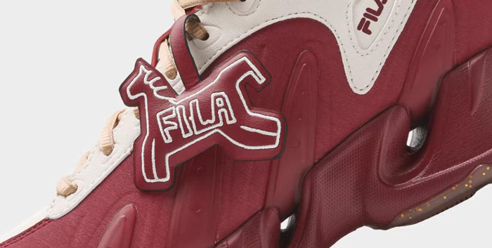 杨幂同款FILA马年新年限定红白配色V头老爹鞋重磅上市图片8