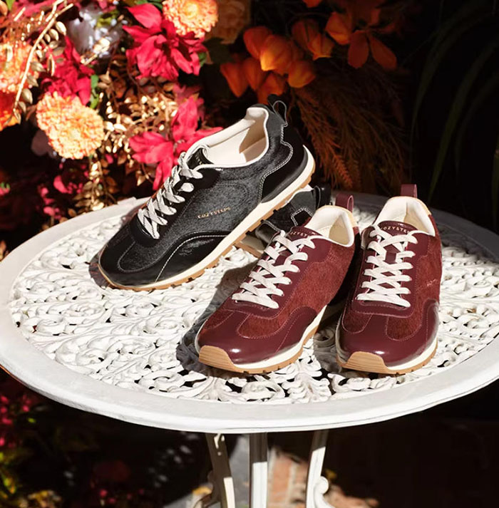 COZY STEPS可至2026 EUGENE新年系列女士阿甘跑鞋重磅登场图片4