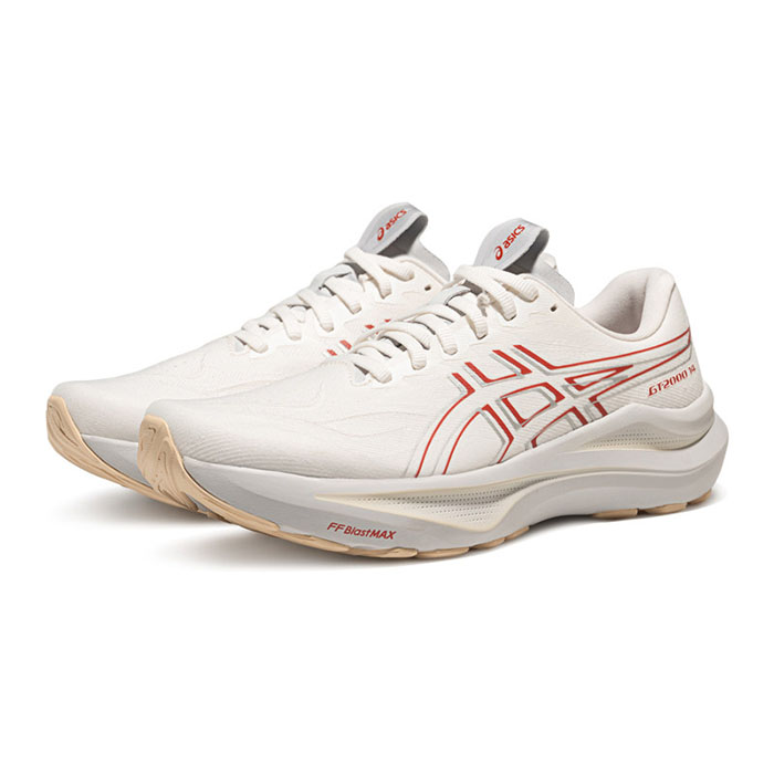 2026春季新款ASICS GT-2000 14红白款跑鞋炸街来袭，脚感封神太顶了！图片