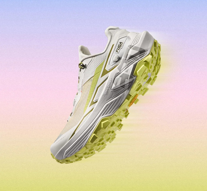 凯乐石女性专属「金柠灿」配色FUGA EX330越野跑鞋登场图片1