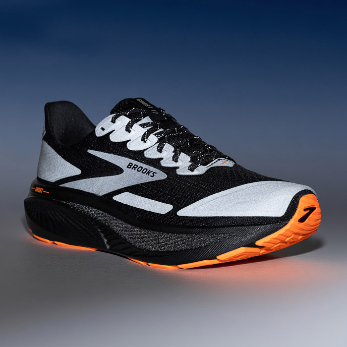 BROOKS 2025全新Ghost 17幽灵17反光跑鞋上市图片2