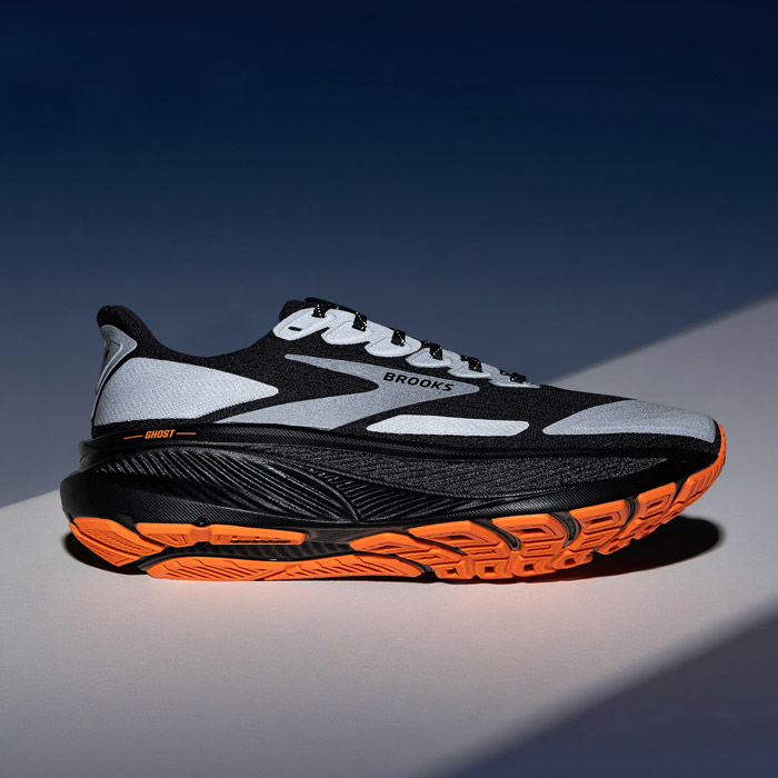 BROOKS 2025全新Ghost 17幽灵17反光跑鞋上市图片3